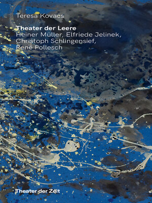 cover image of Theater der Leere